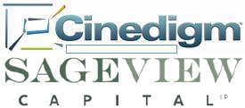 Cinedigm and Sageview Logos