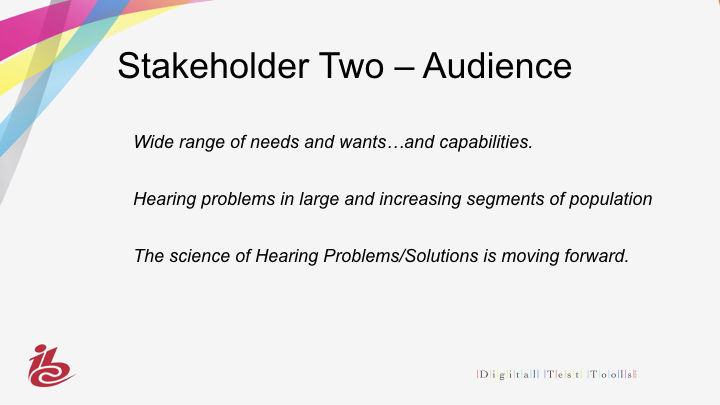 Loudness In Cinema Audience as a Stakeholder