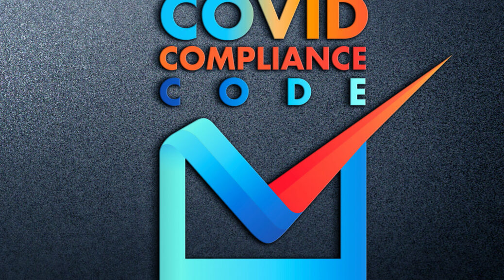Covid Compliance Code Logo